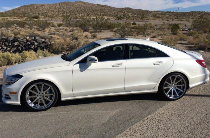 MERCEDES CLS CLASS JEREZ RF SILVER MACHINED FACE
